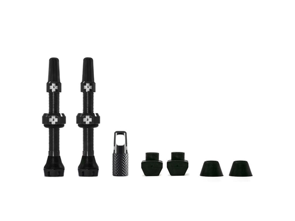 MUC-OFF Tubeless Valve Kit V. 2.0 44mm - Black